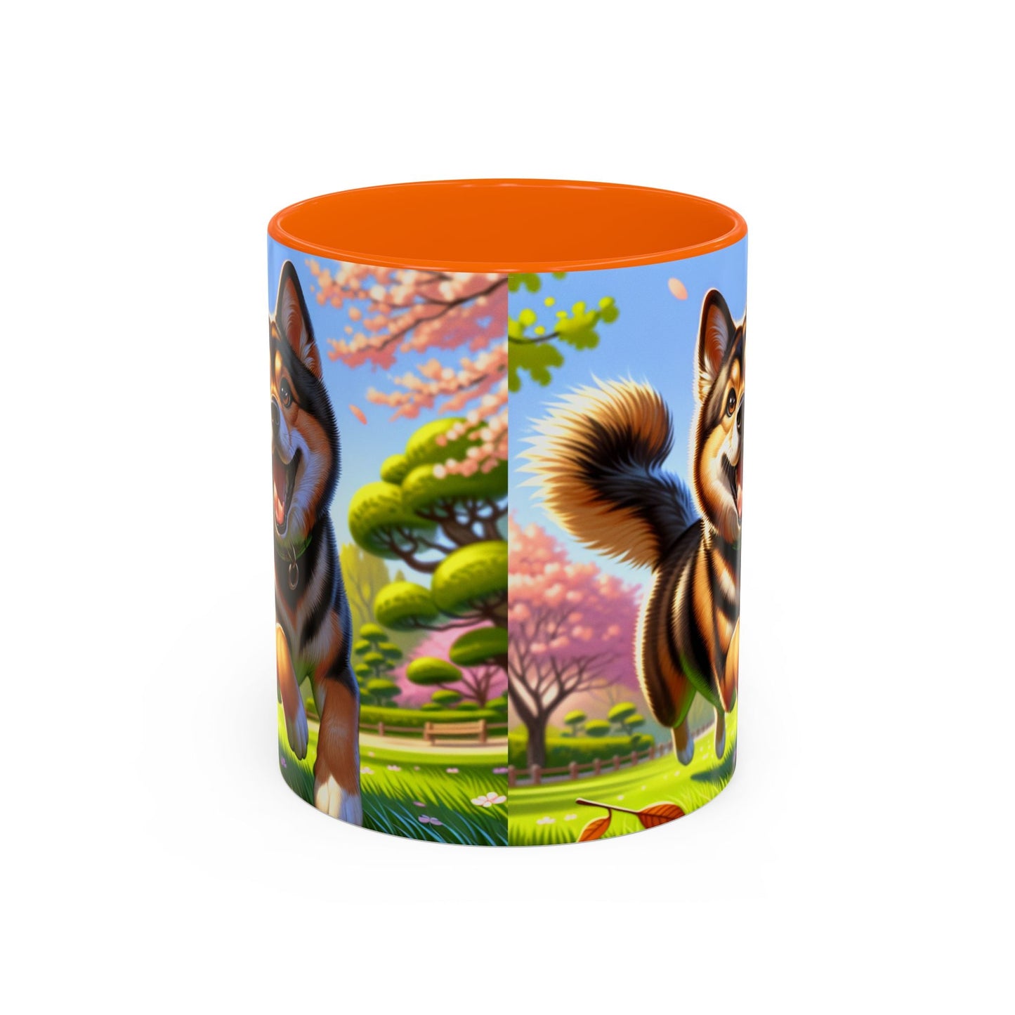 Keramiktasse mit Hunderassen-Motiv – 11 oz & 15 oz