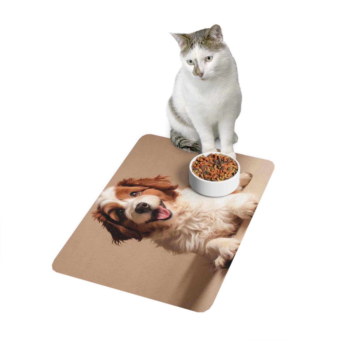 Non-Slip Pet Food Mat – Waterproof Feeding Mat for Dogs