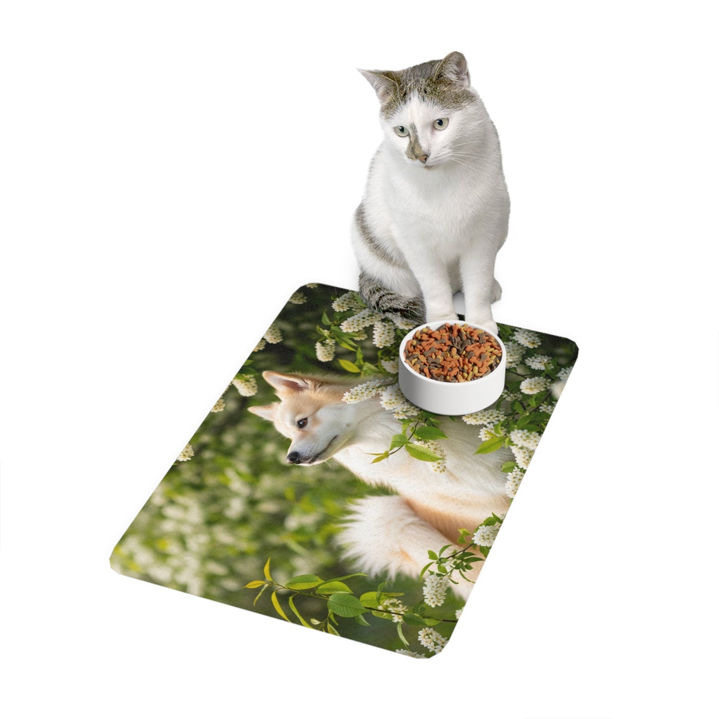 Non-Slip Pet Food Mat – Waterproof Feeding Mat for Dogs