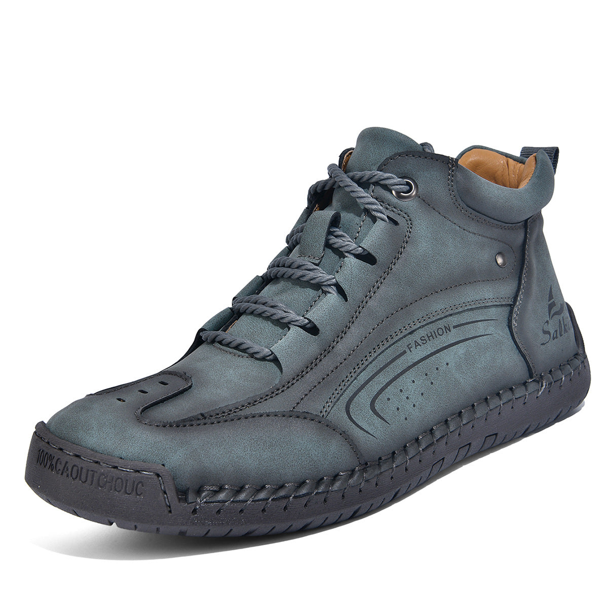 Plus-size Mens Fashion With Hand-stitched Soles