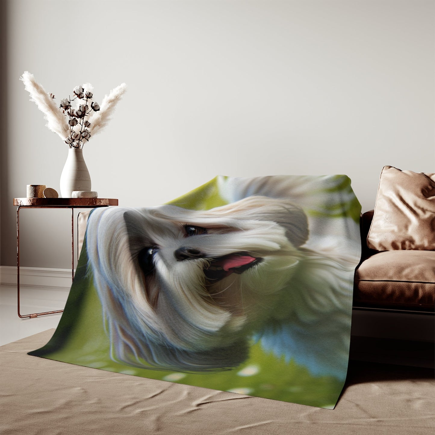 Sweatshirt Blanket – Plush Fleece Throw, 2 Size Options