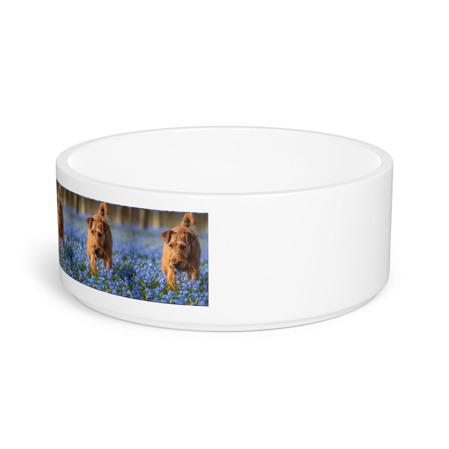 Ceramic Pet Bowl – 16 oz Dog Feeding Bowl