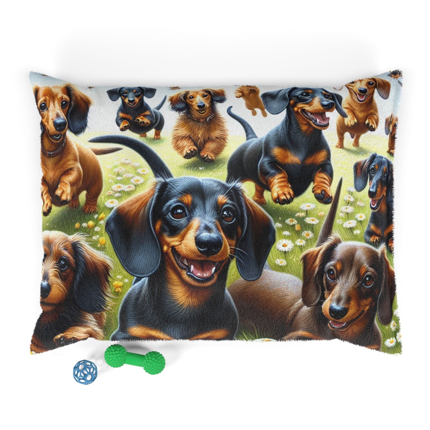 Haustierbett – Plüsch-Hundebett, 3 Größenoptionen