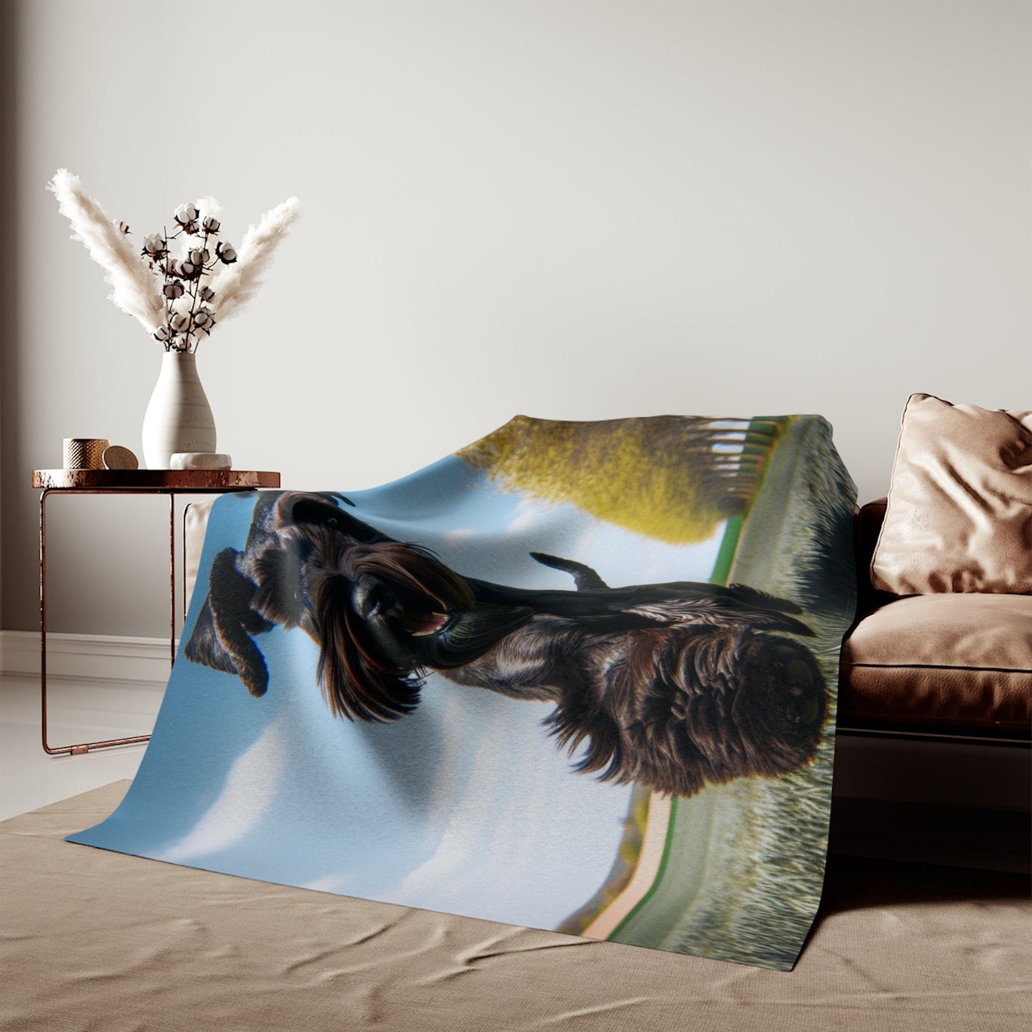 Sweatshirt Blanket – Plush Fleece Throw, 2 Size Options
