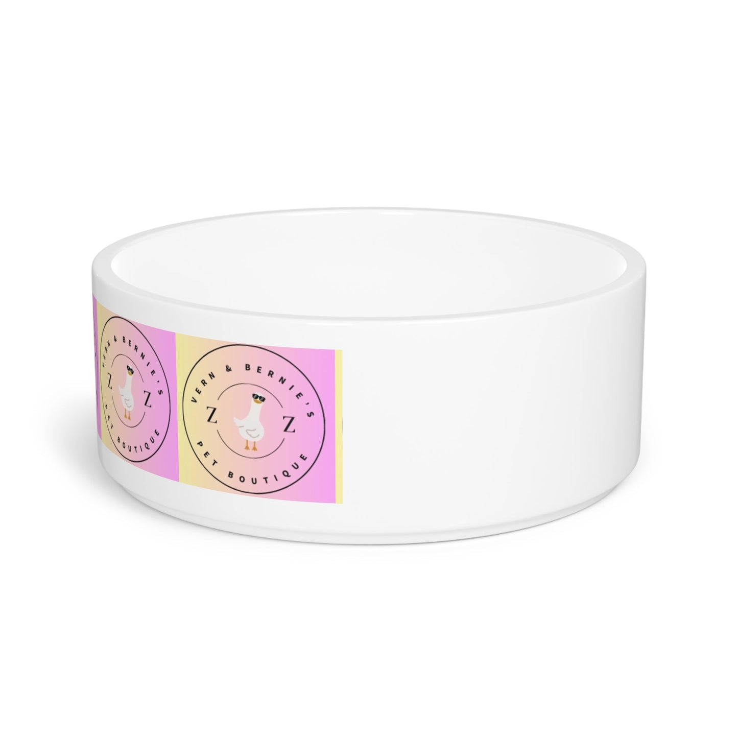 Ceramic Pet Bowl – 16 oz Dog Feeding Bowl