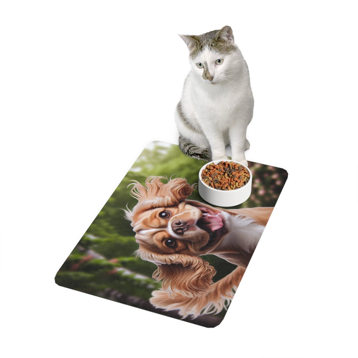 Non-Slip Pet Food Mat – Waterproof Feeding Mat for Dogs