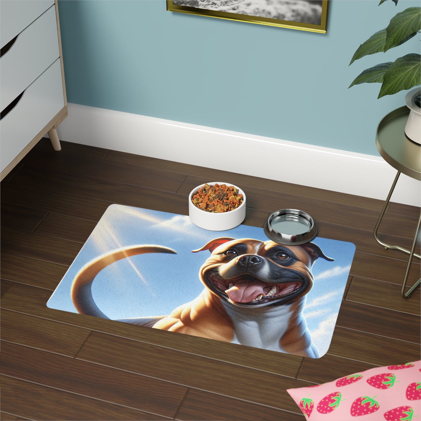 Non-Slip Pet Food Mat – Waterproof Feeding Mat for Dogs