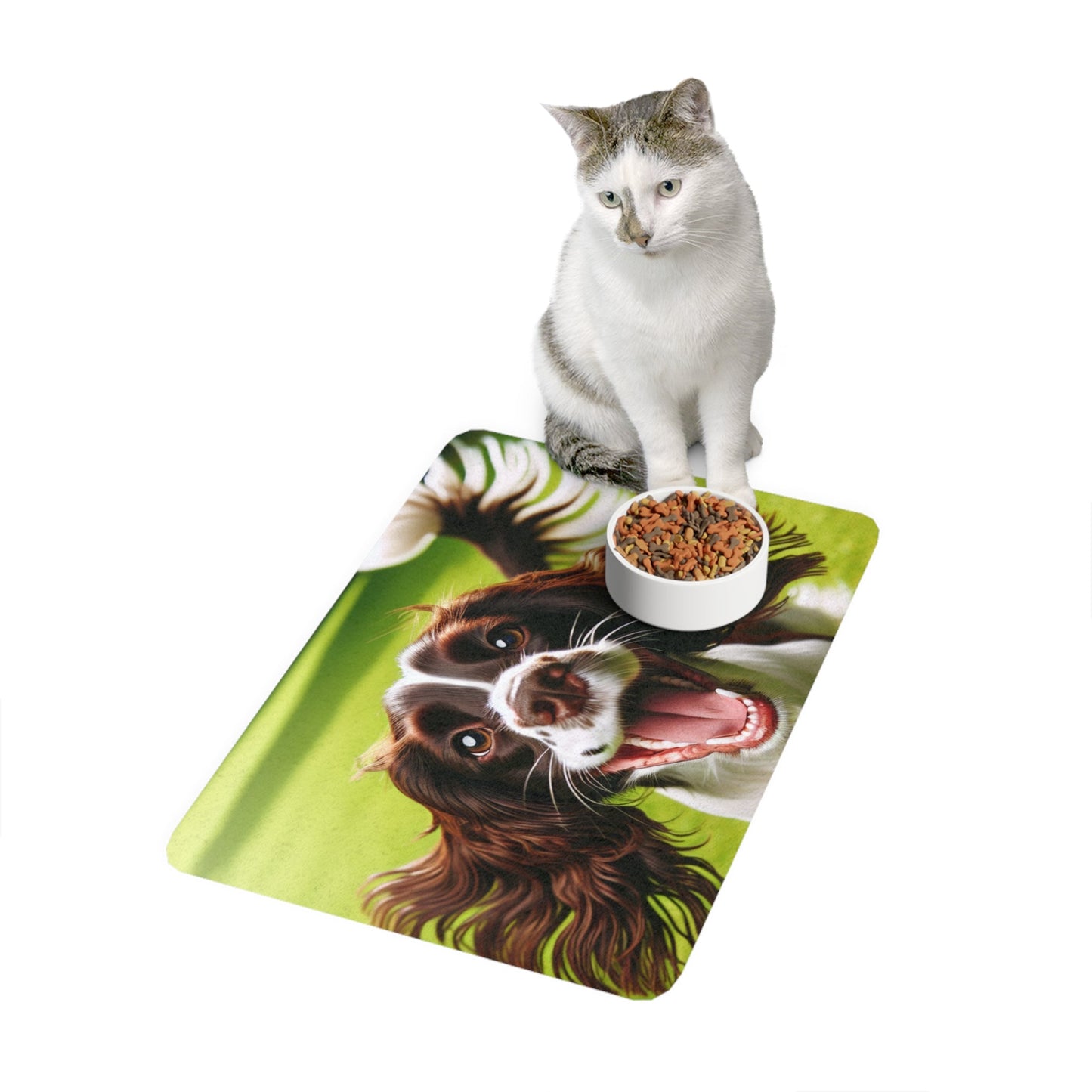 Non-Slip Pet Food Mat – Waterproof Feeding Mat for Dogs