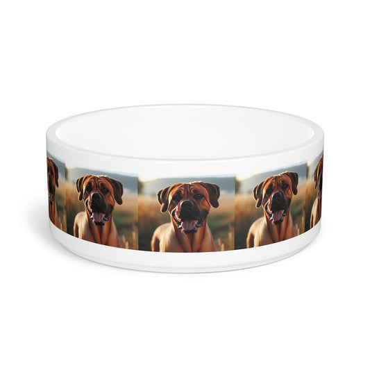 Ceramic Pet Bowl – 16 oz Dog Feeding Bowl