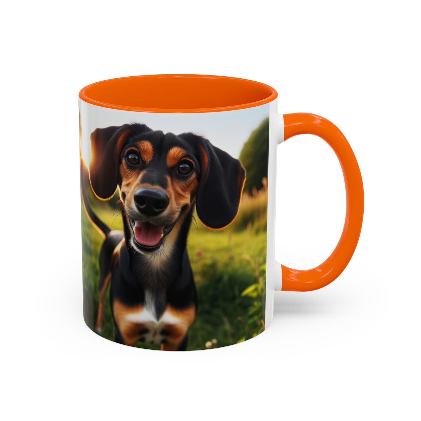 Keramiktasse mit Hunderassen-Motiv – 11 oz & 15 oz