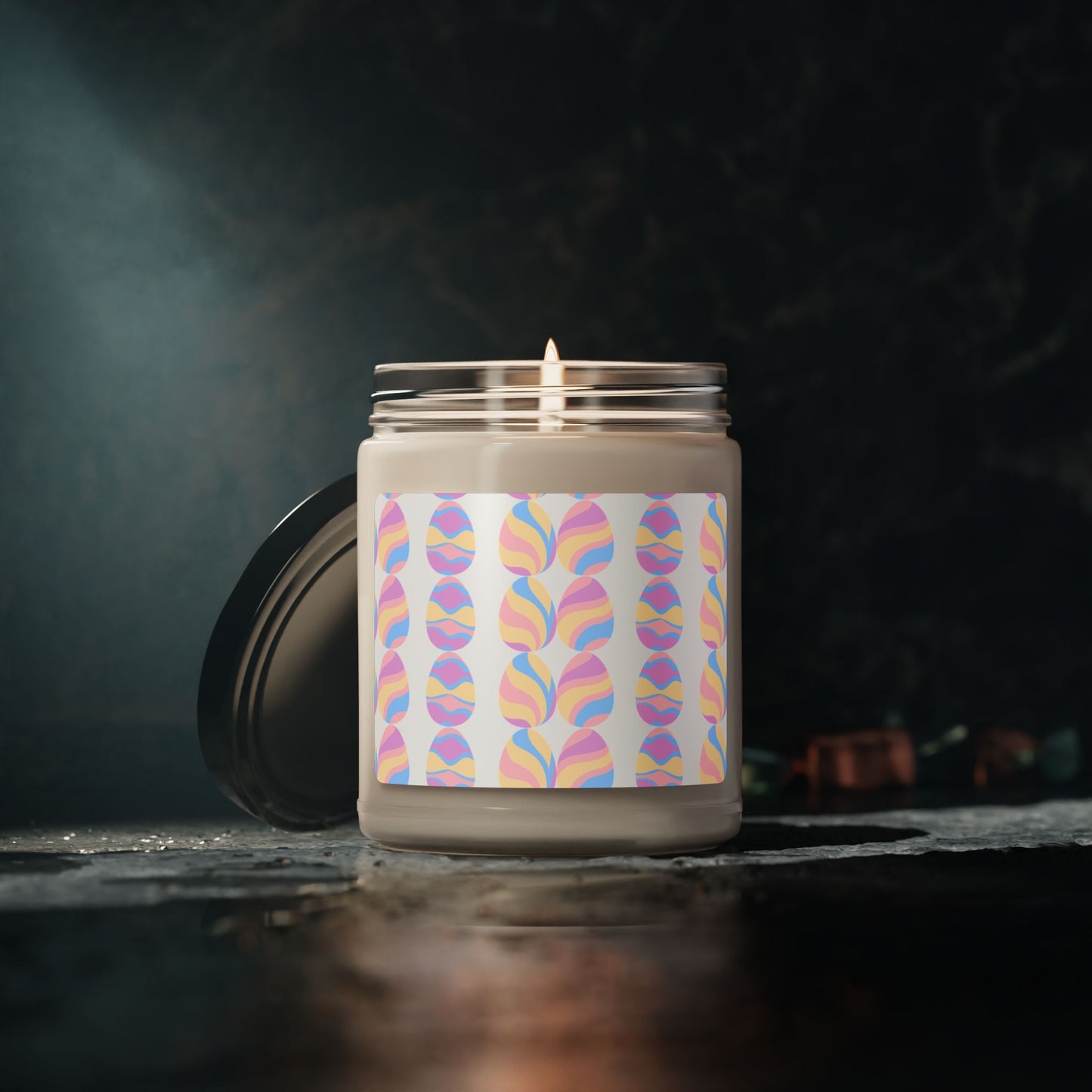 Bougie parfumée de soja en jarre