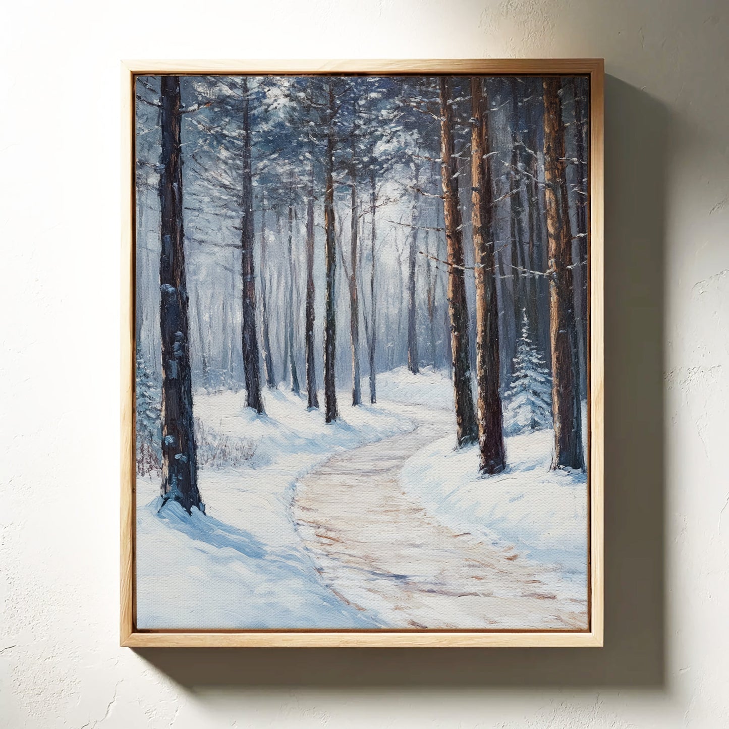 A Path Through Winter's Embrace