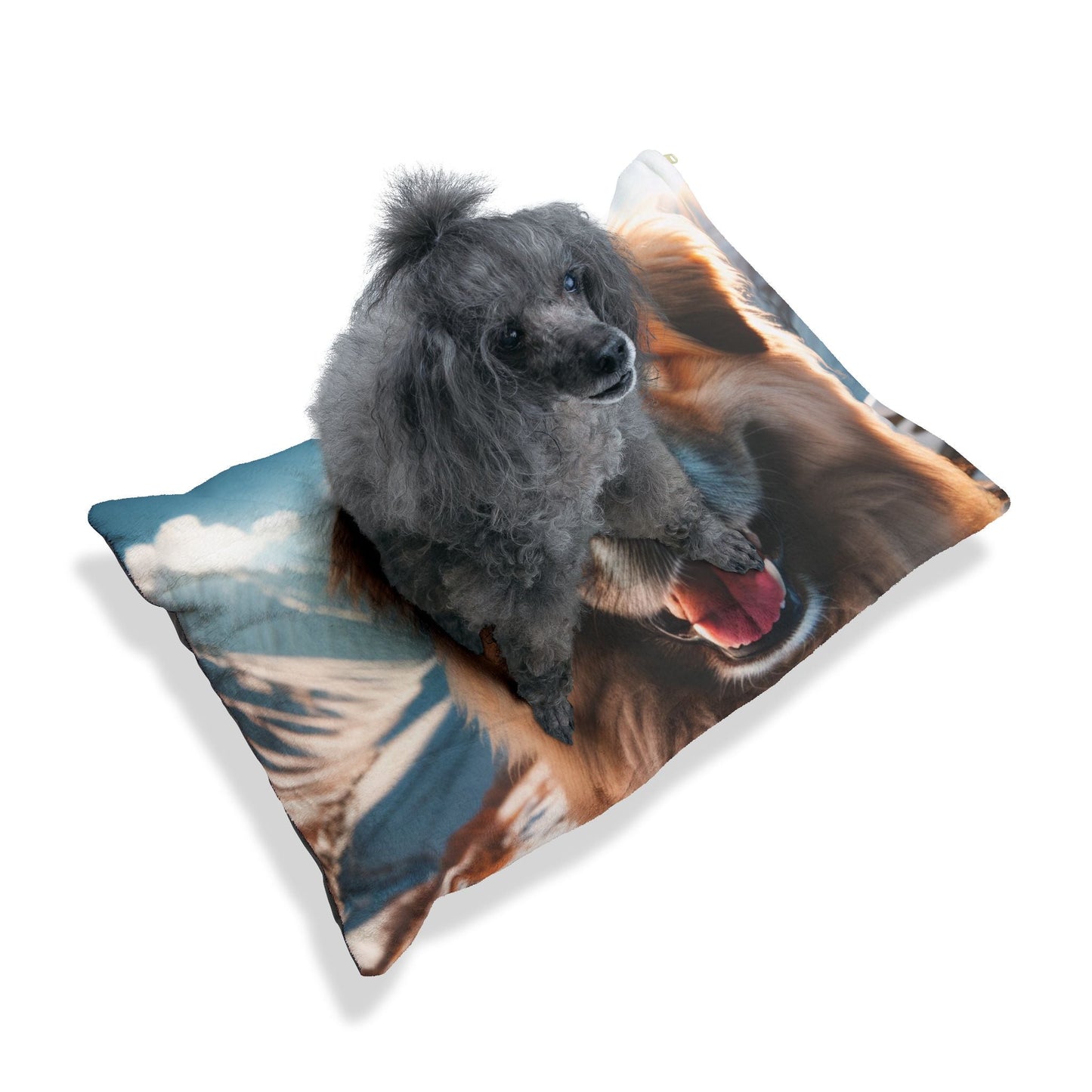 Haustierbett – Plüsch-Hundebett, 3 Größenoptionen