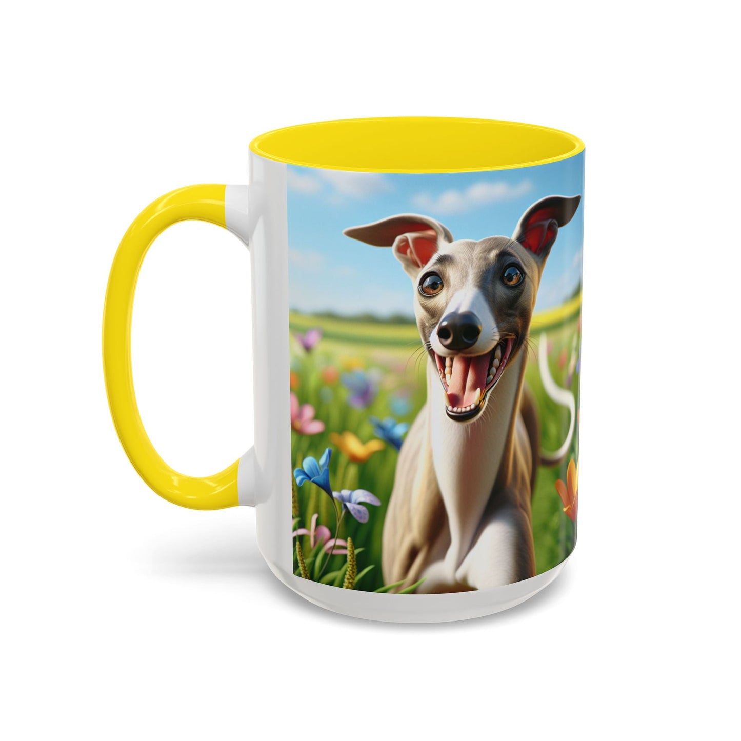 Keramiktasse mit Hunderassen-Motiv – 11 oz & 15 oz