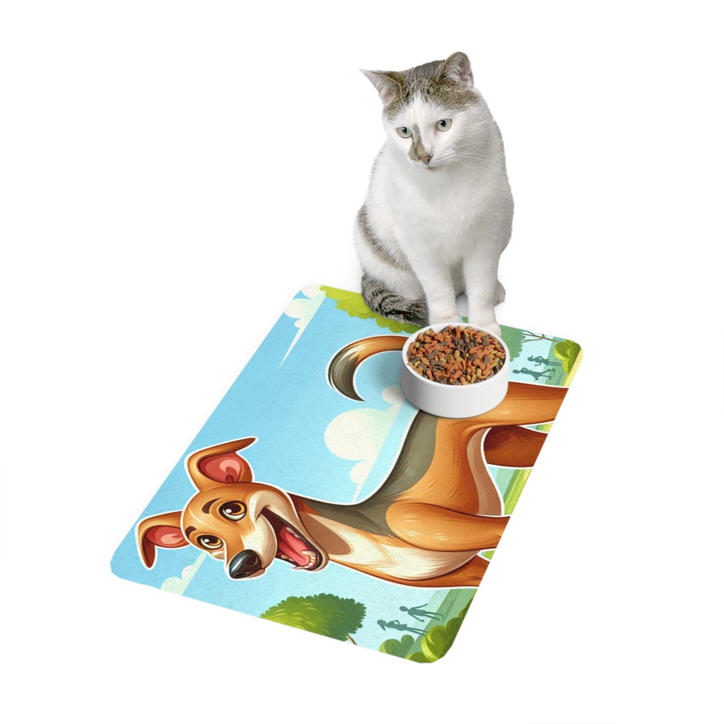 Non-Slip Pet Food Mat – Waterproof Feeding Mat for Dogs