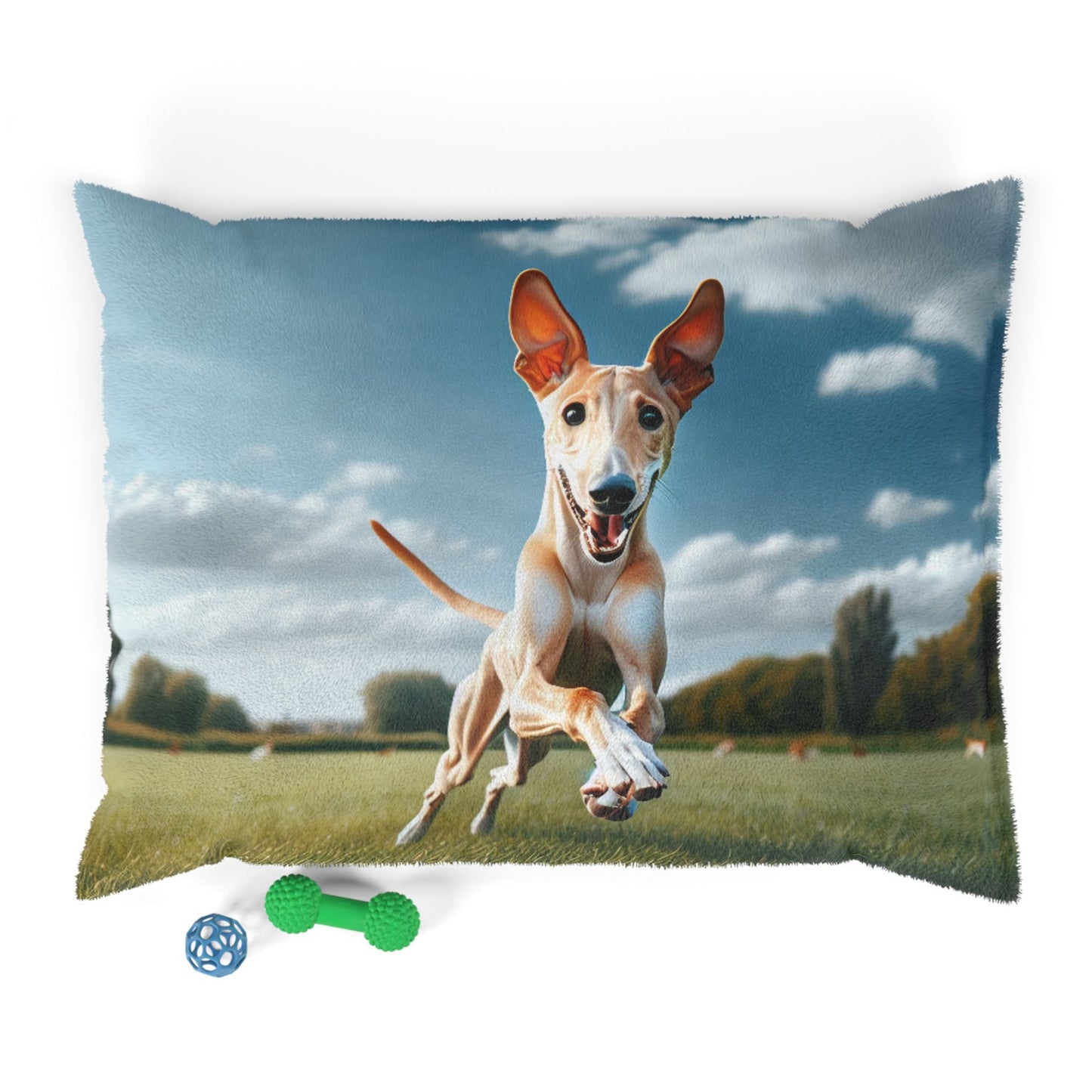 Haustierbett – Plüsch-Hundebett, 3 Größenoptionen