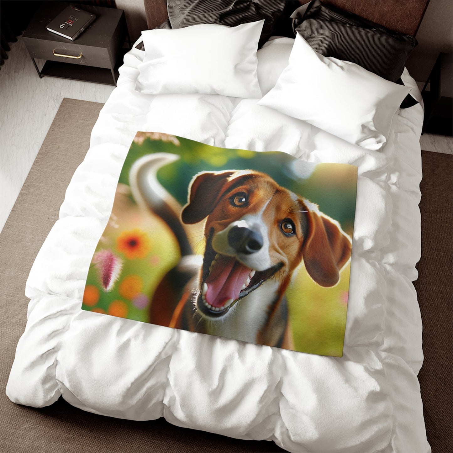 Sweatshirt Blanket – Plush Fleece Throw, 2 Size Options