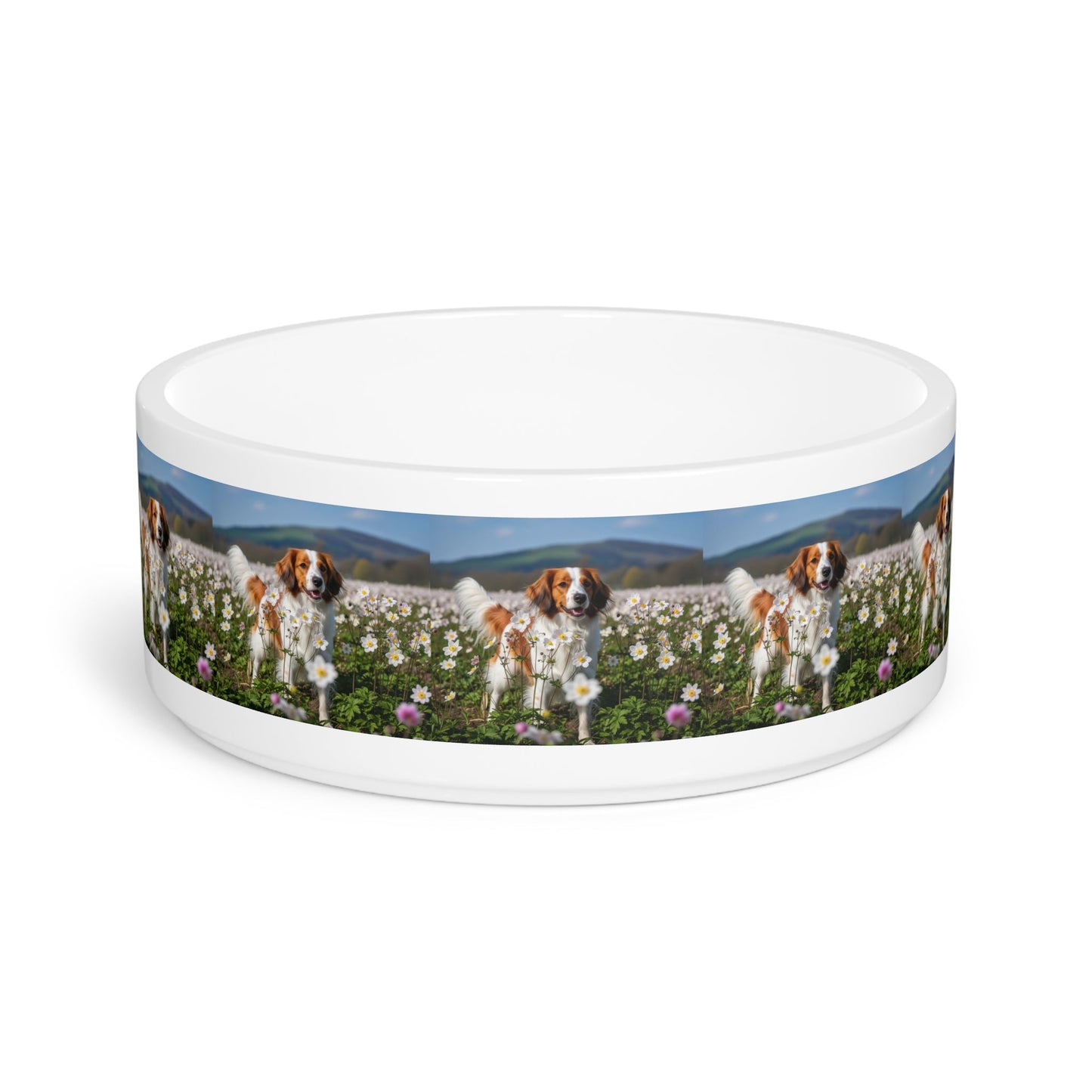 Ceramic Pet Bowl – 16 oz Dog Feeding Bowl