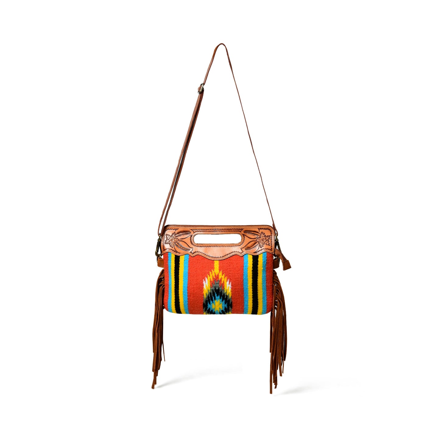 Western-Lederclutch-Werkzeugtasche