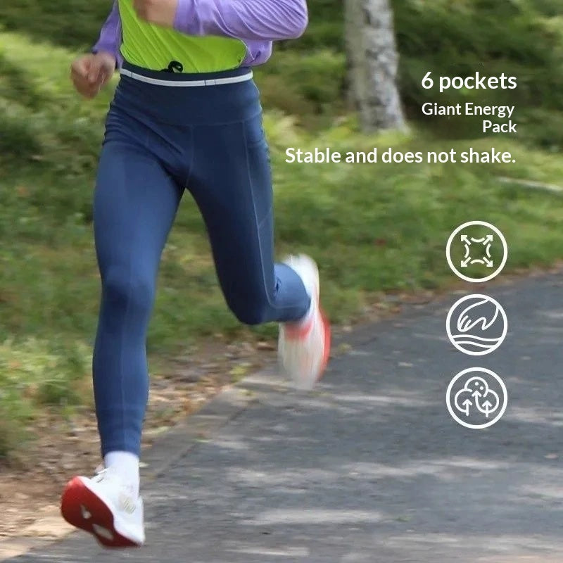 Six-Pocket Marathon Jogging Training Sports Running Fitness Yoga Pants
