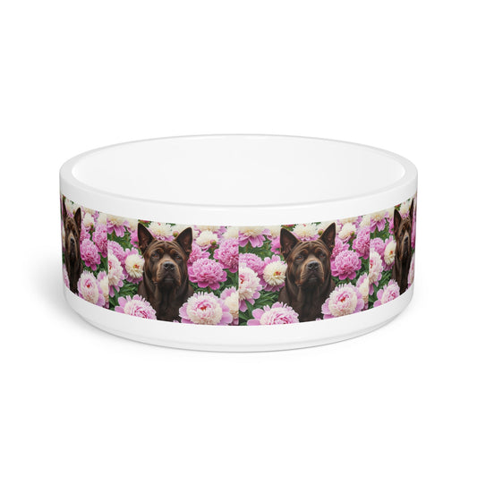 Ceramic Pet Bowl – 16 oz Dog Feeding Bowl