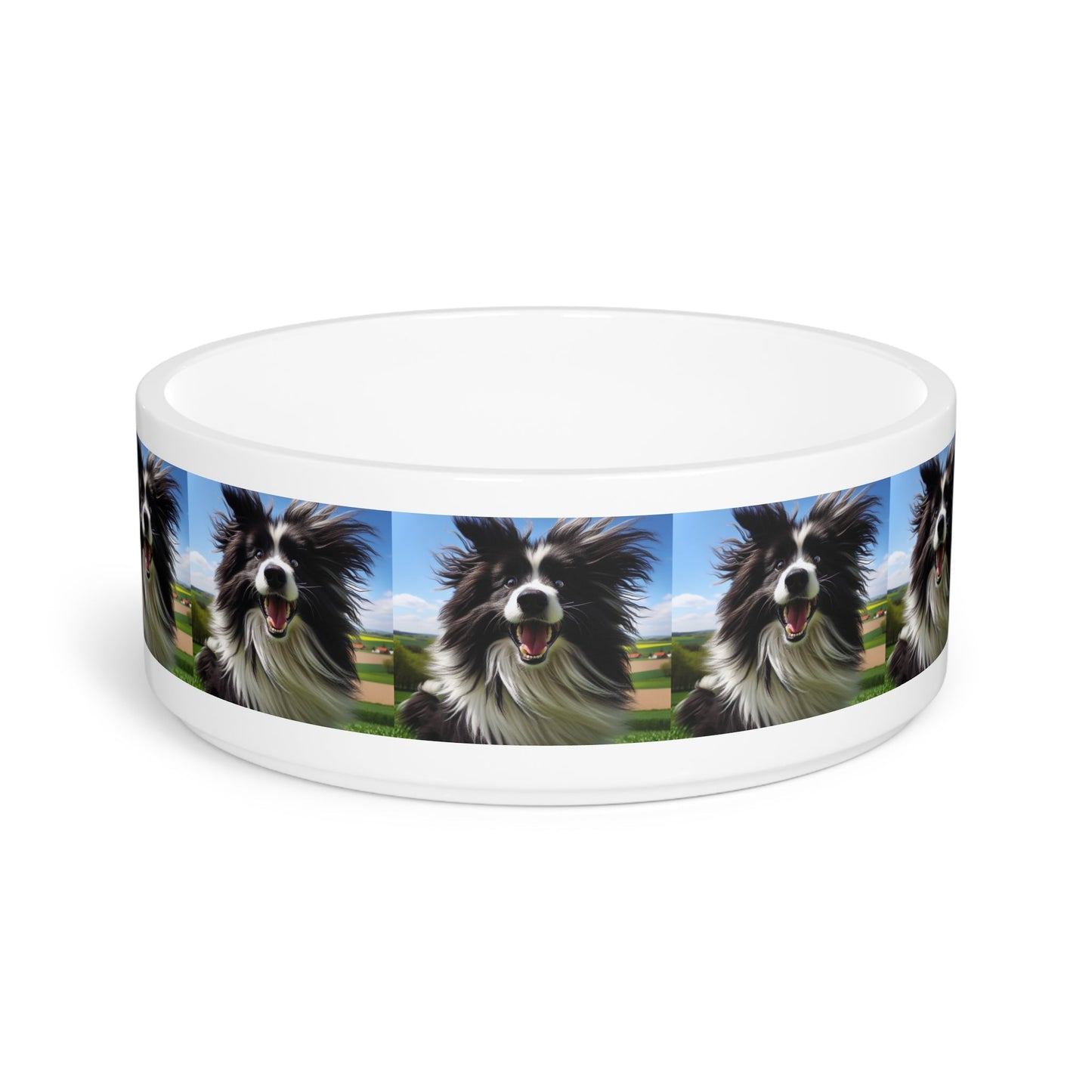 Ceramic Pet Bowl – 16 oz Dog Feeding Bowl