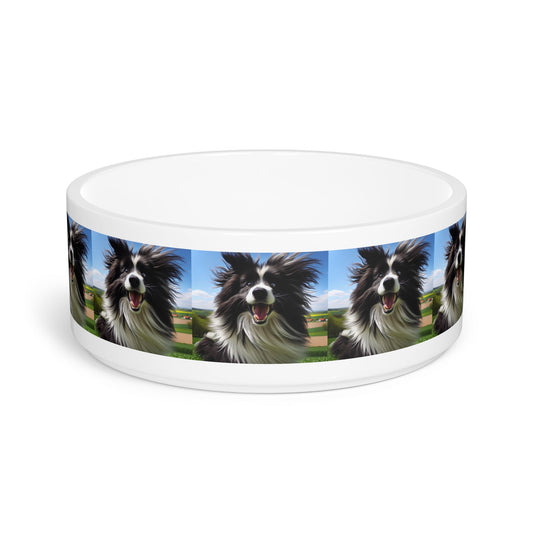 Ceramic Pet Bowl – 16 oz Dog Feeding Bowl