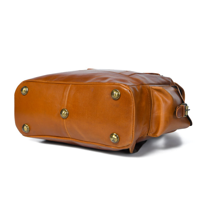 Earthen Lederrücksack für Laptops