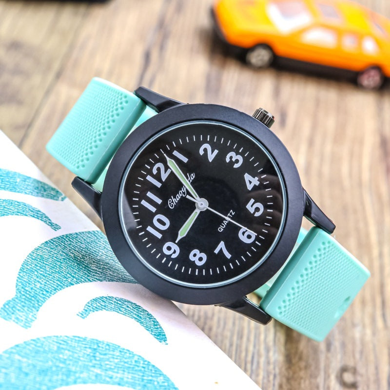 Soft-decorated Waterproof Watch For Children