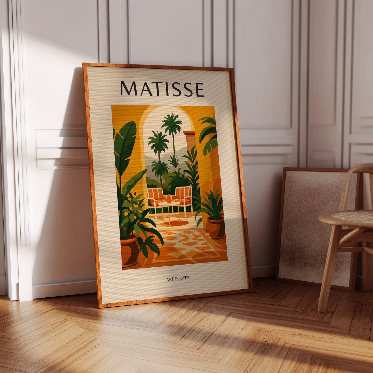 Tropical Archway in Matisse Style