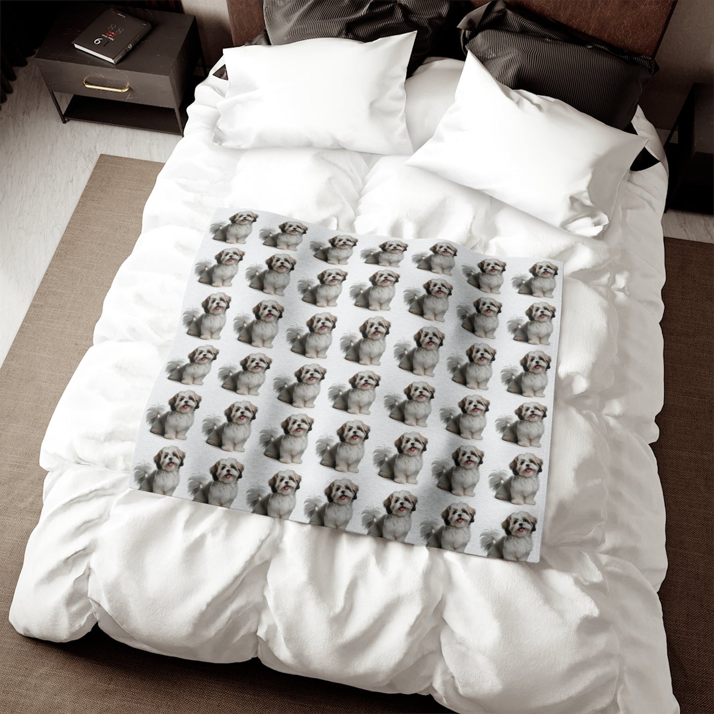Sweatshirt Blanket – Plush Fleece Throw, 2 Size Options