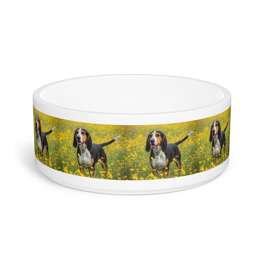 Ceramic Pet Bowl – 16 oz Dog Feeding Bowl