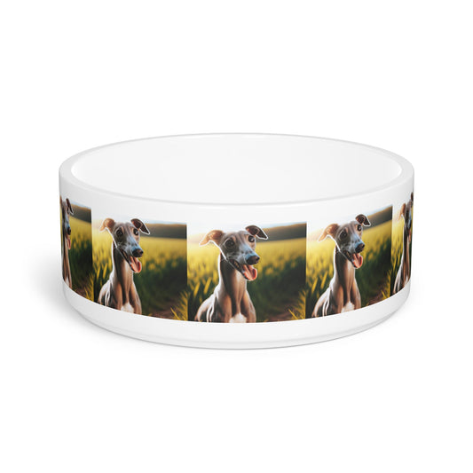 Ceramic Pet Bowl – 16 oz Dog Feeding Bowl