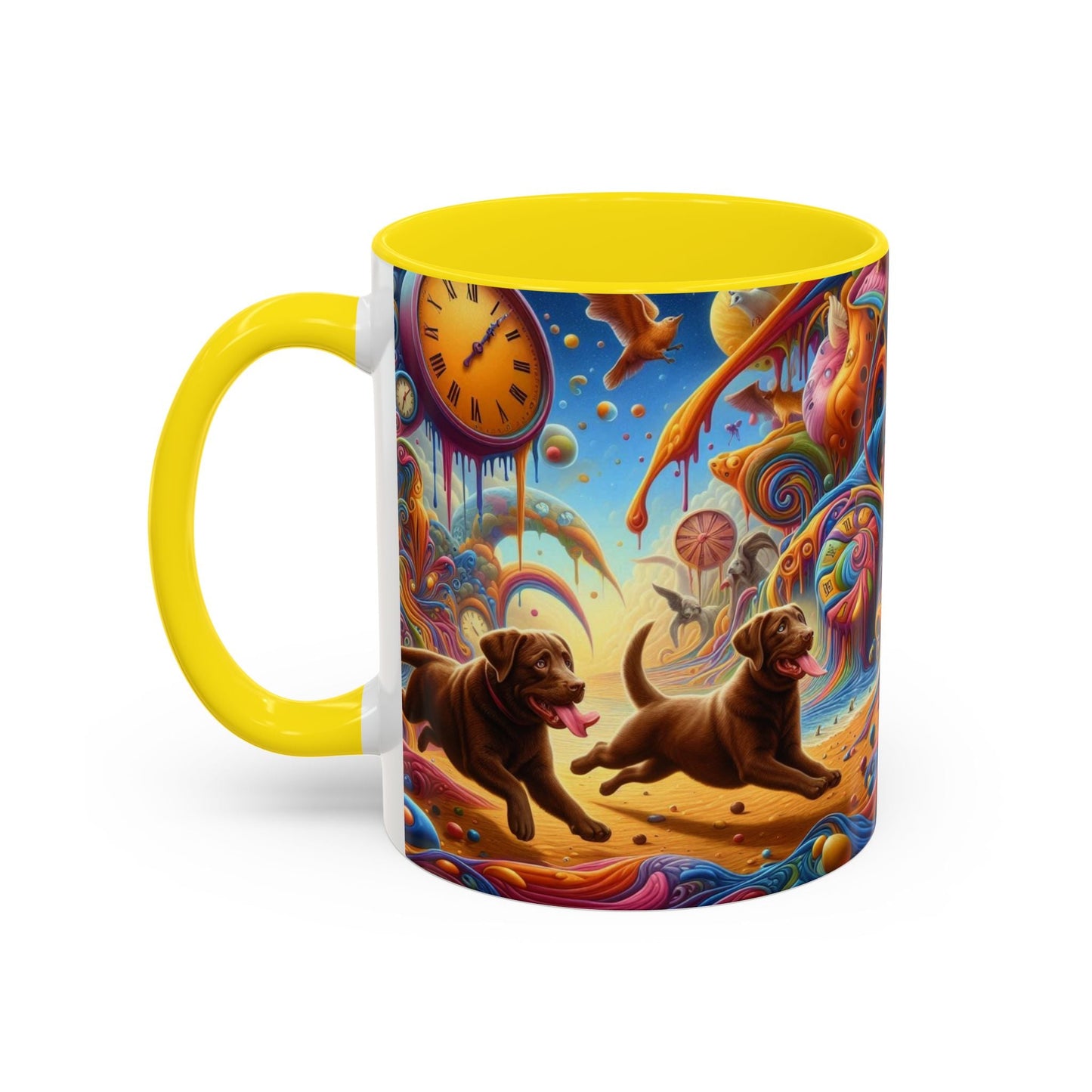 Keramiktasse mit Hunderassen-Motiv – 11 oz & 15 oz