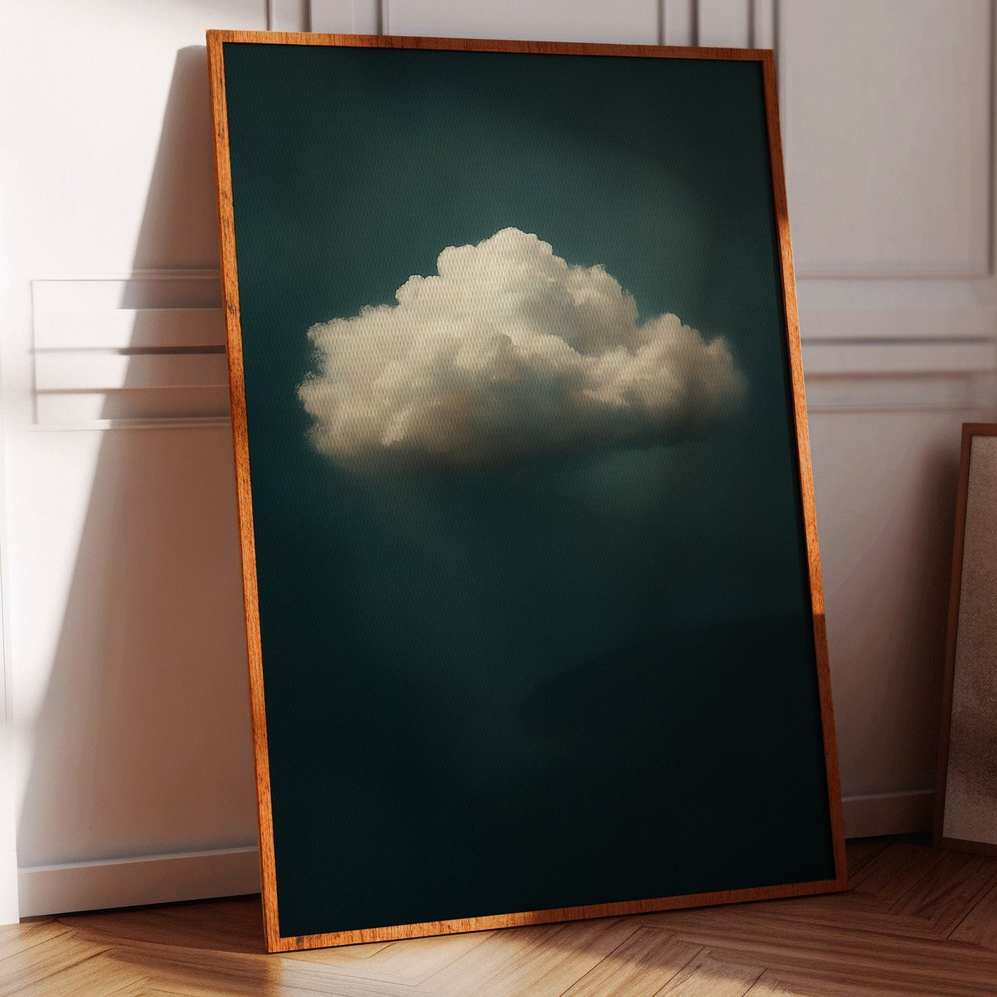 Nuage solitaire en air immobile