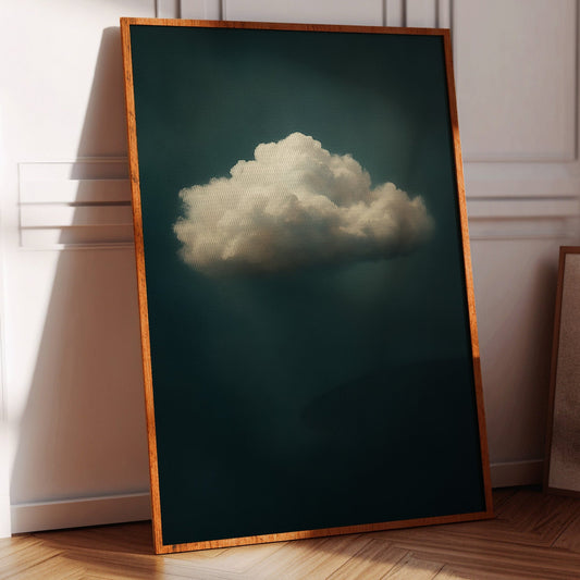 Solitary Cloud in Still Air