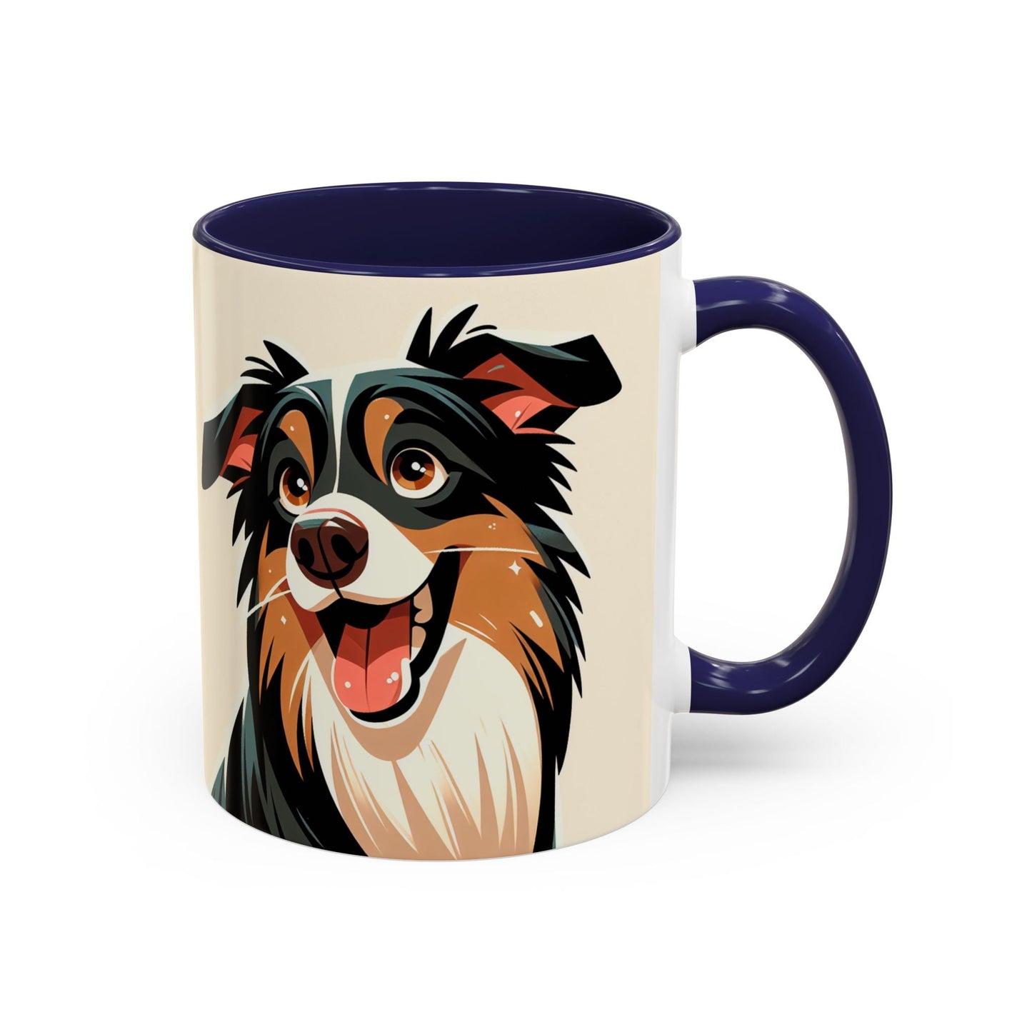 Keramiktasse mit Hunderassen-Motiv – 11 oz & 15 oz