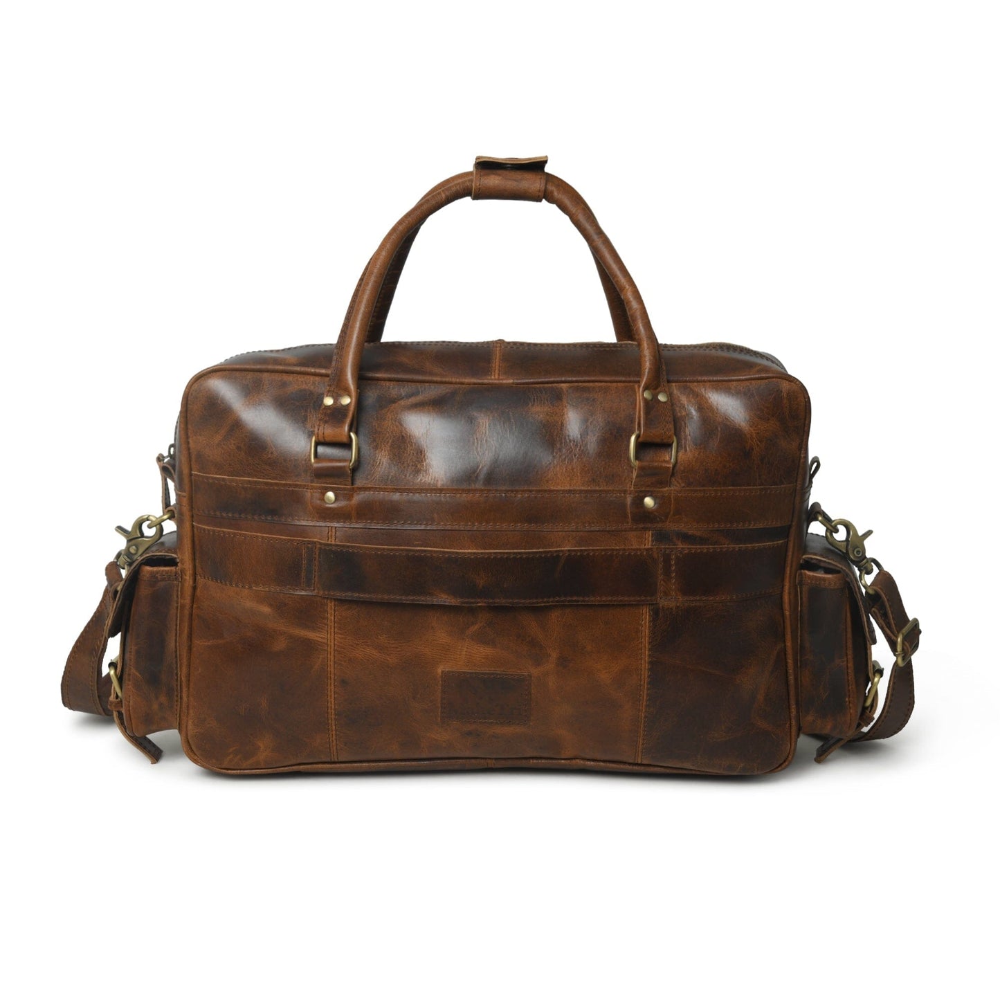 Porte-documents Finn en cuir de buffle fait main pour ordinateur portable