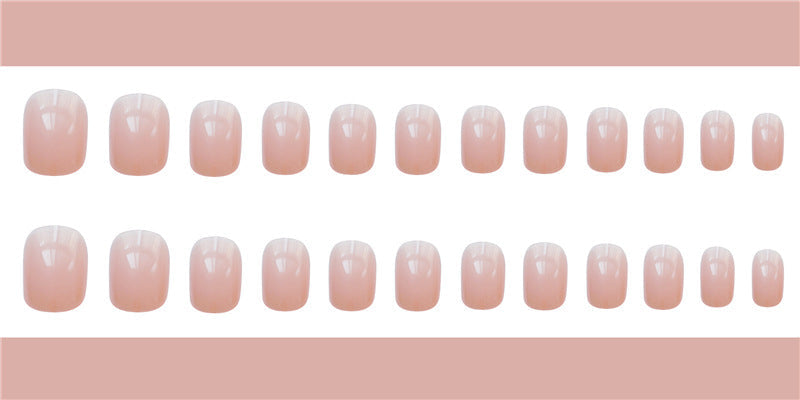 Jelly powder false nails