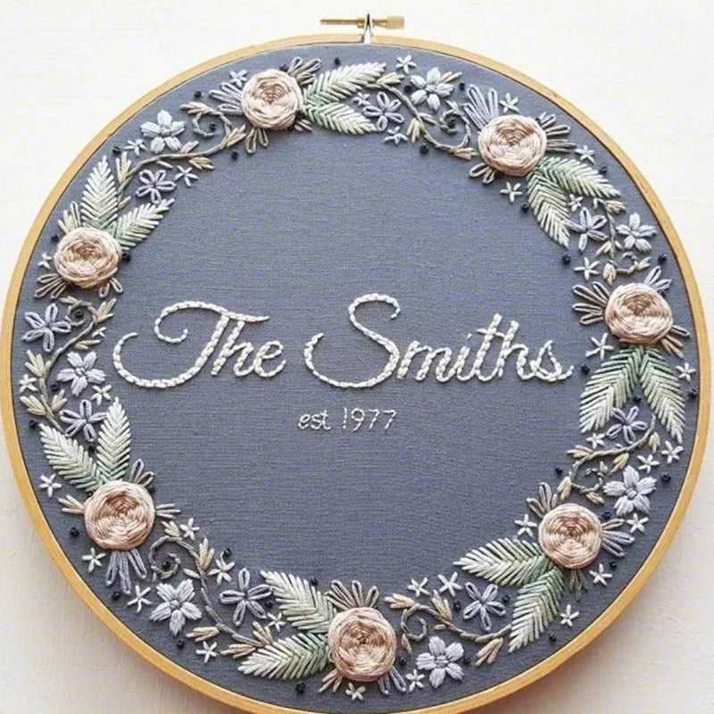 DIY handmade embroidery material package
