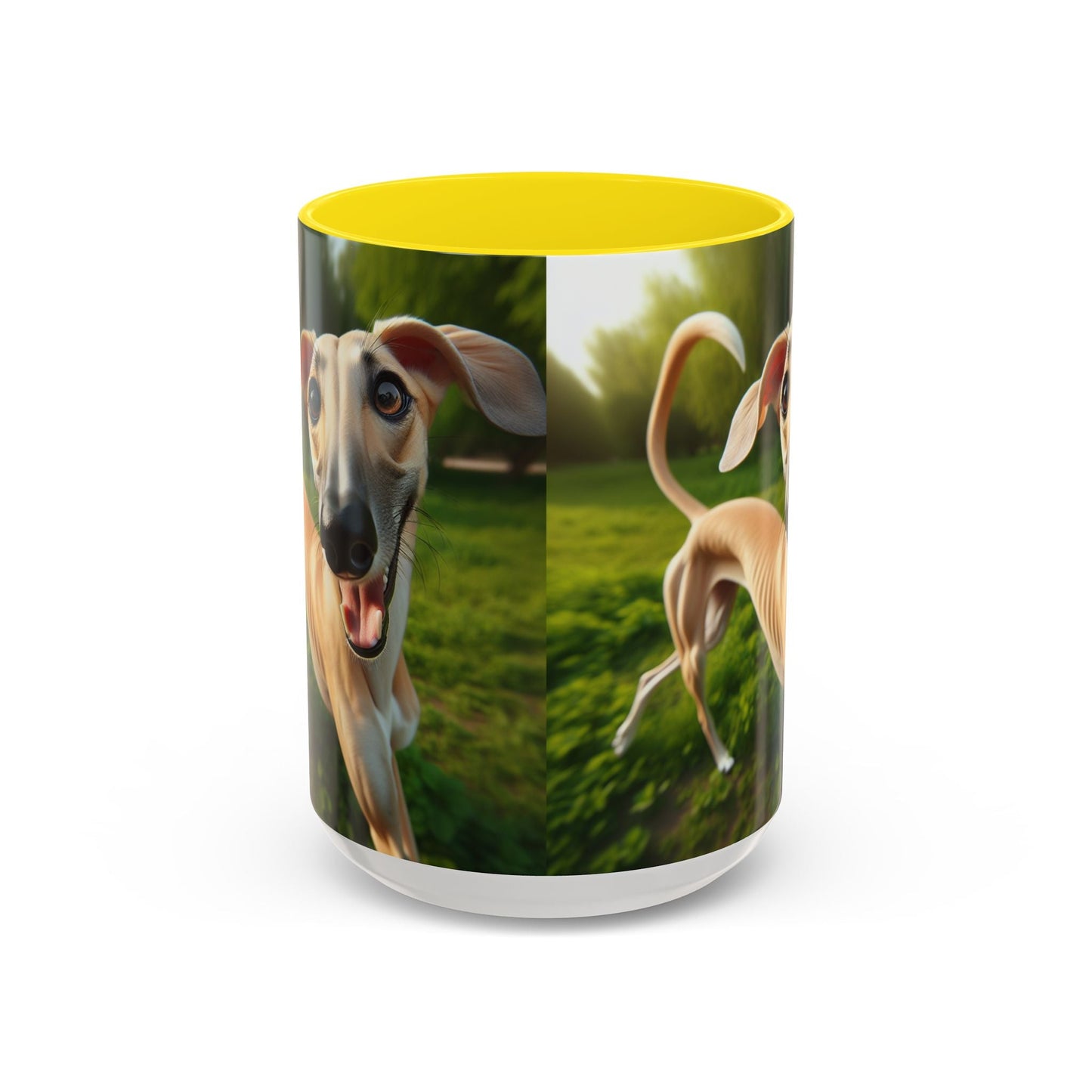 Keramiktasse mit Hunderassen-Motiv – 11 oz & 15 oz