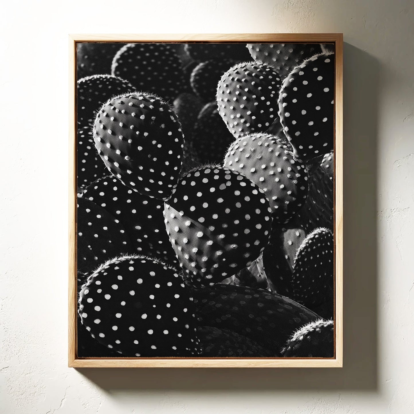 Wüstengeometrie in Monochrom