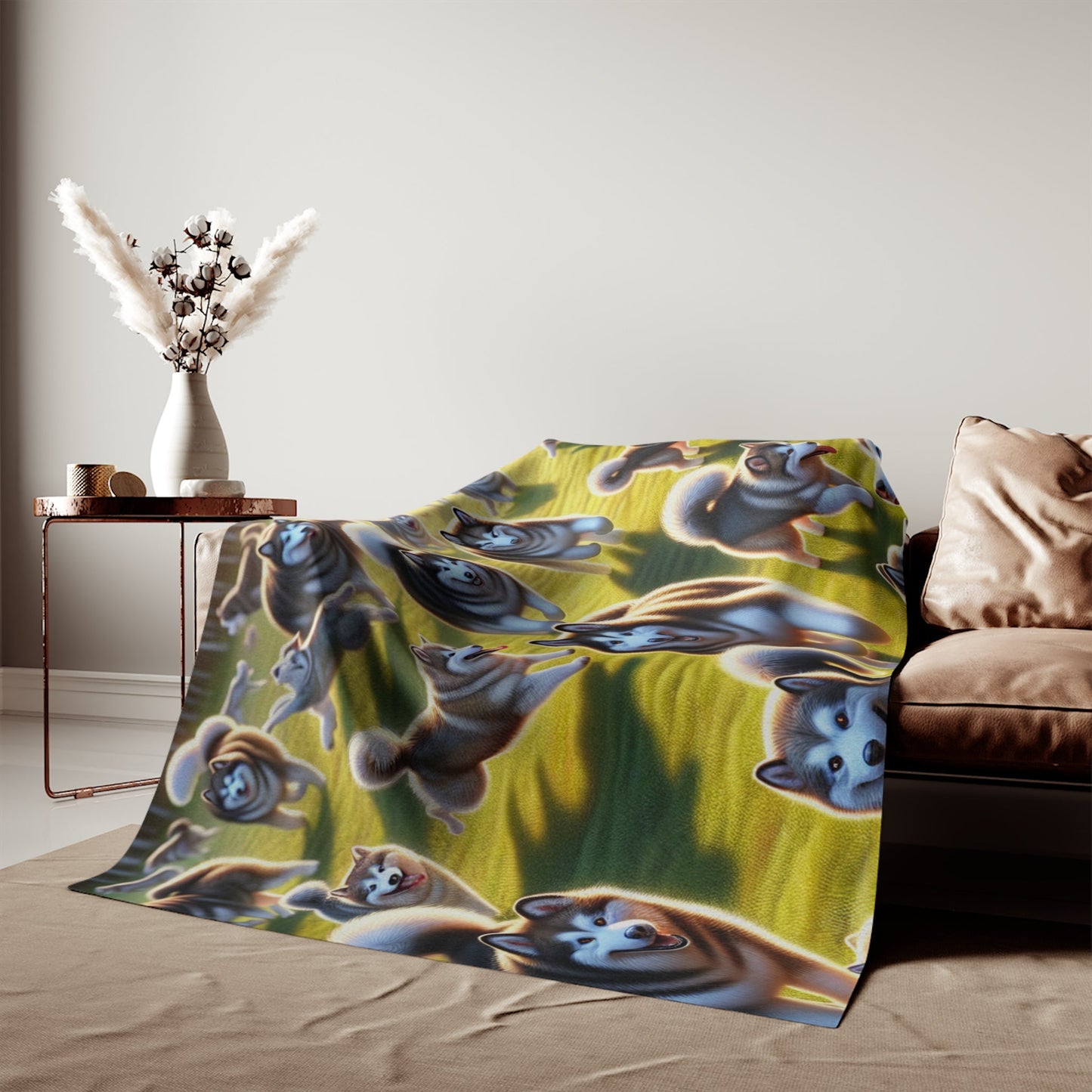 Sweatshirt Blanket – Plush Fleece Throw, 2 Size Options
