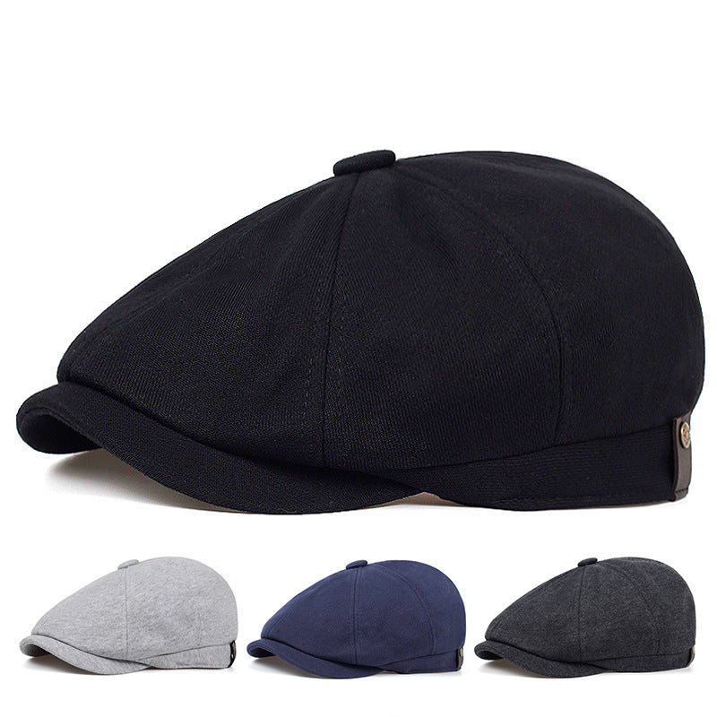 Trendy Autumn And Winter British Newsboy Cap Women