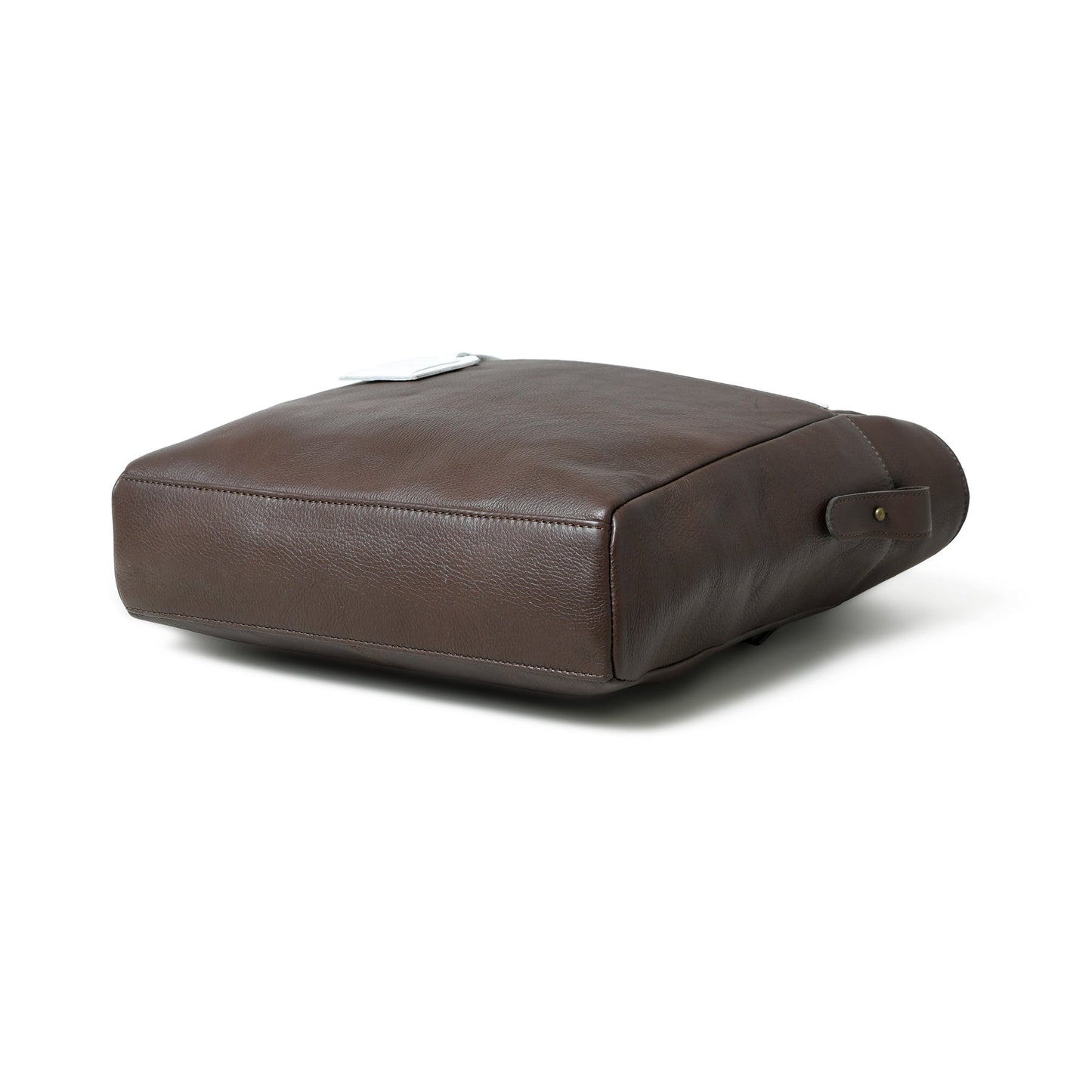 Kastanie Charm Braune Leder Tragetasche