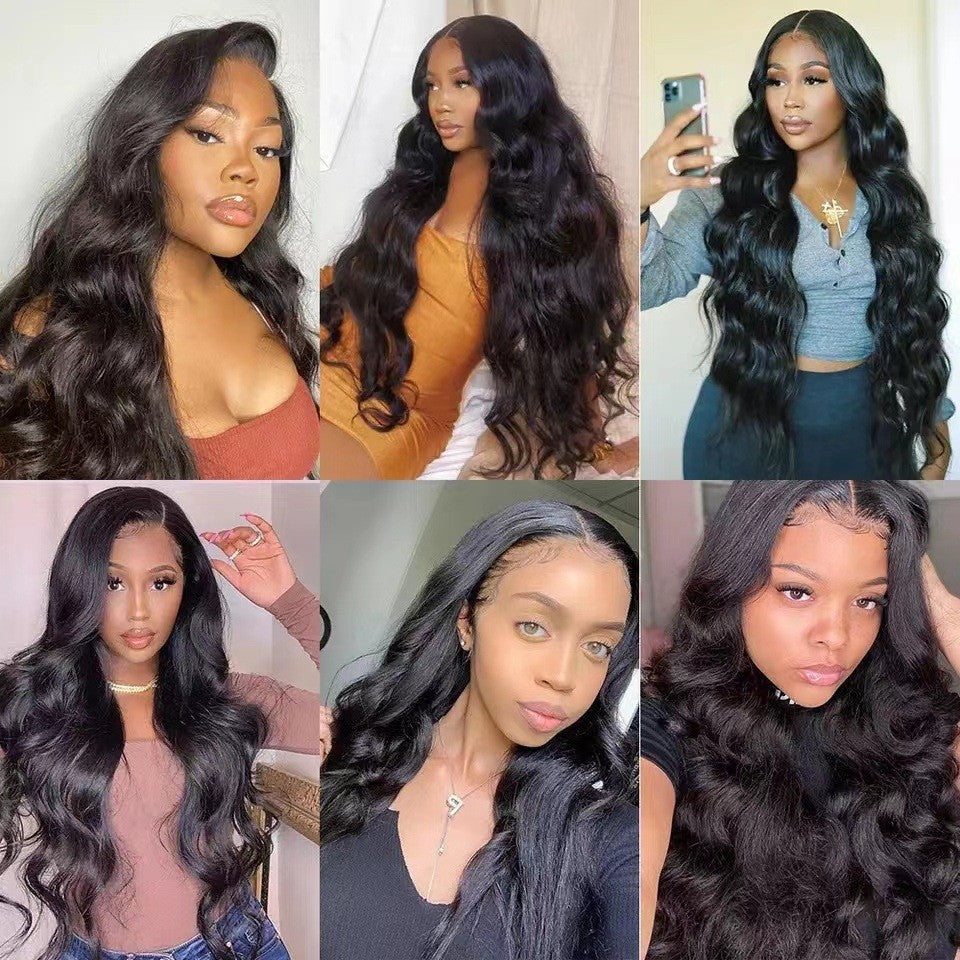 European And American Front Lace Synthetic Wigs