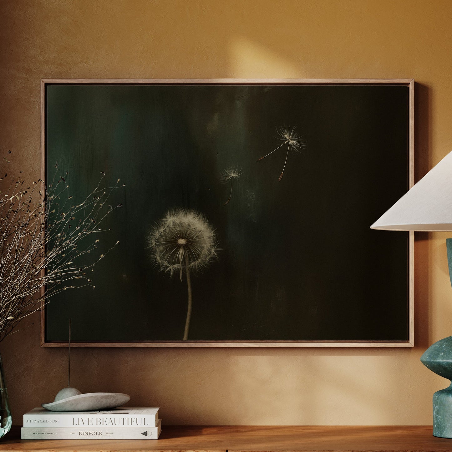 Whispers on the Wind Dandelion Print