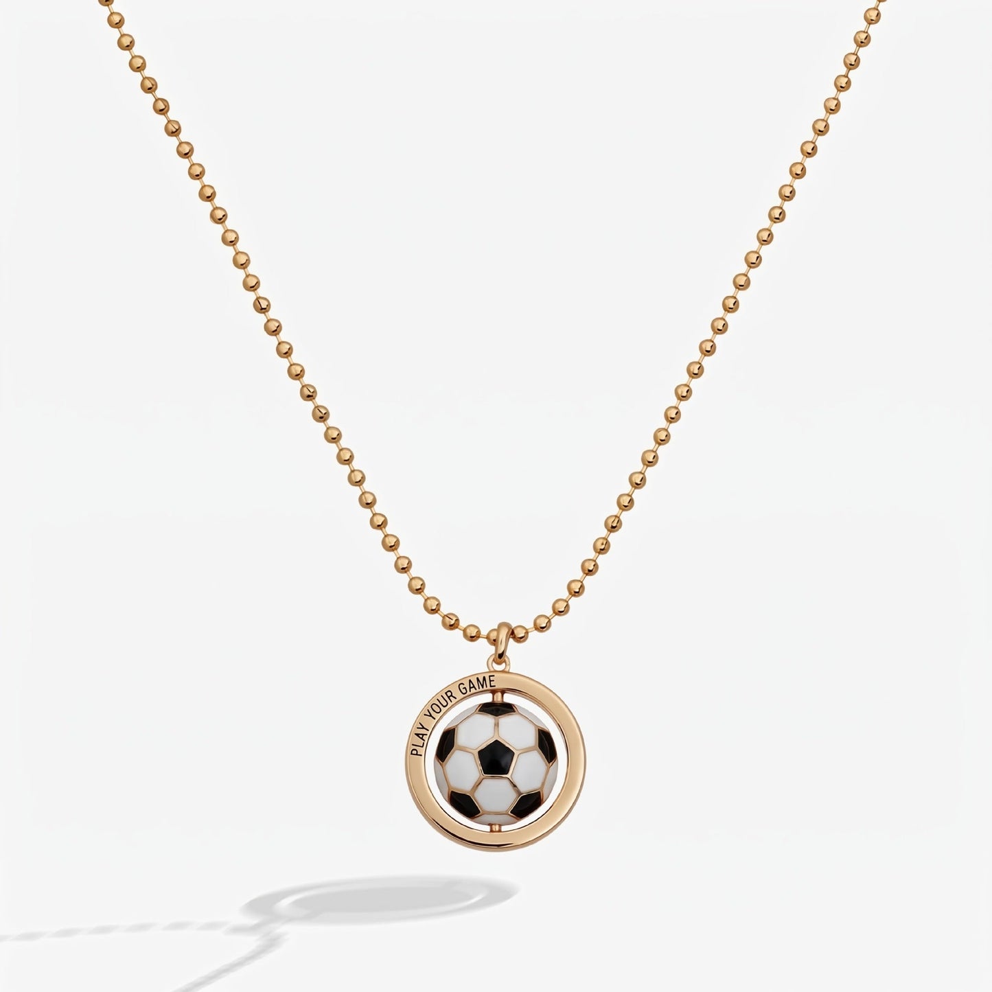 Football And Tennis Pendant Necklace For Women