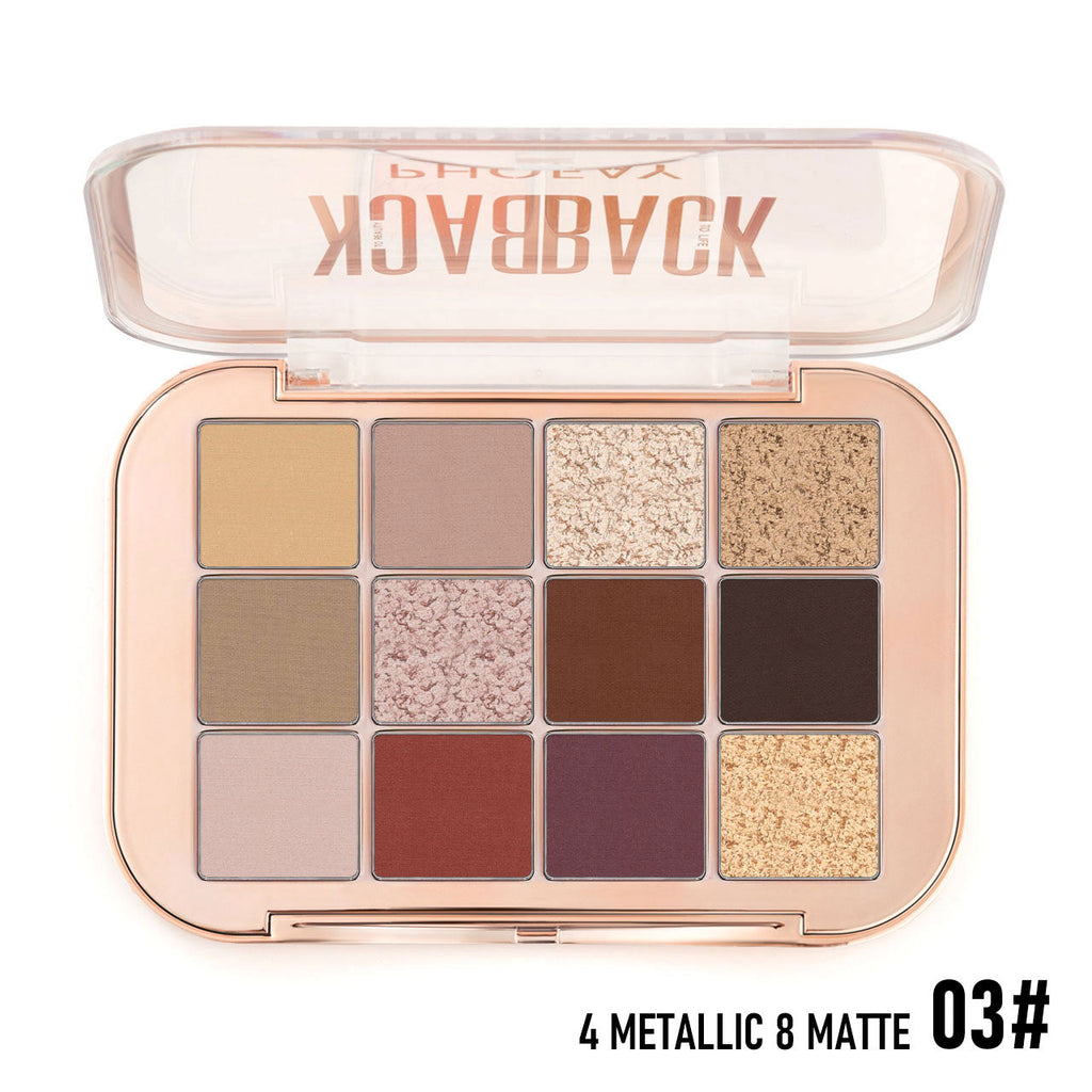 PHOFAY 12 Color Eyeshadow Palette
