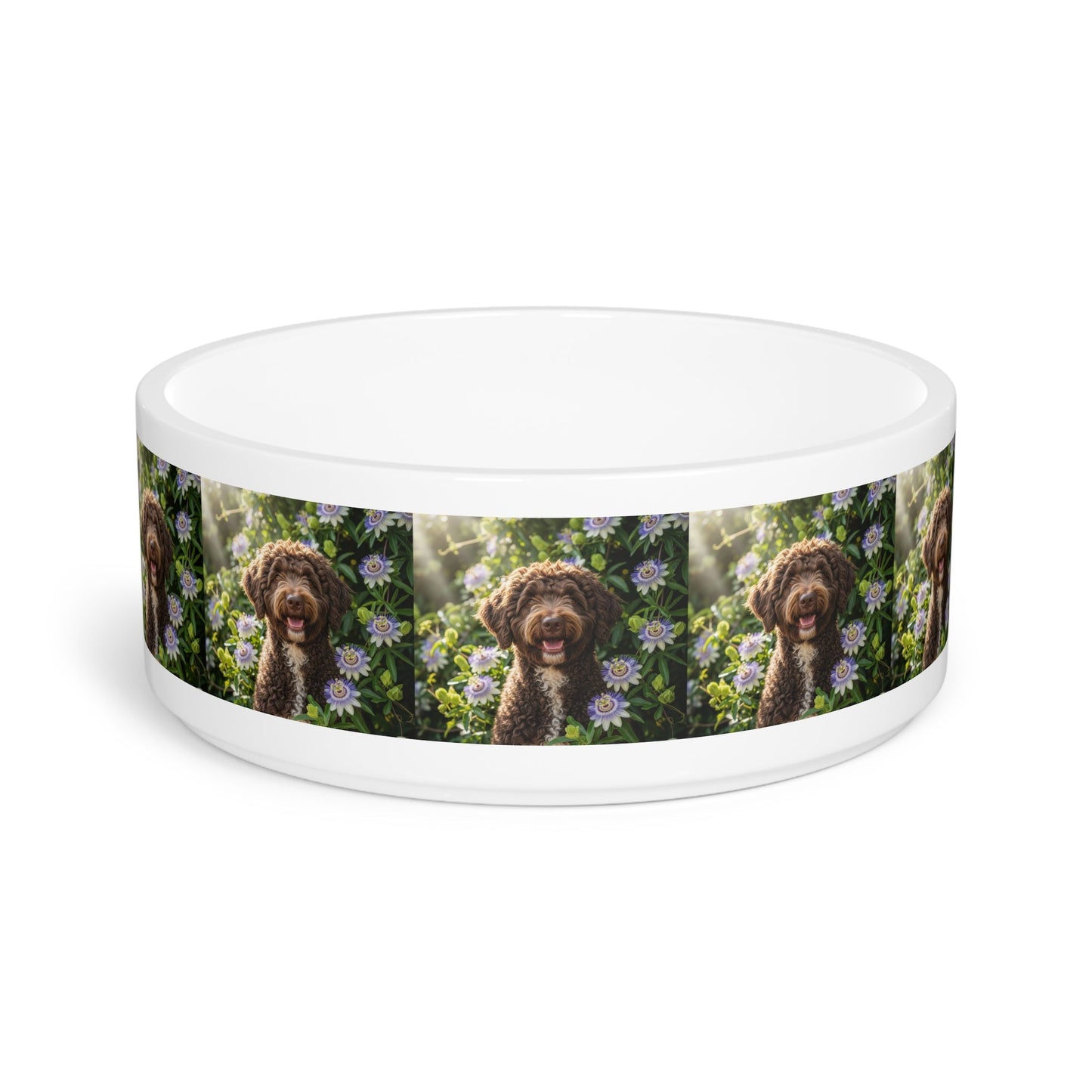 Ceramic Pet Bowl – 16 oz Dog Feeding Bowl